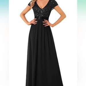 Ever-Pretty A Line Empire Waist Formal Dress